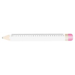 Sharpy 24 ceruza formájú vonalzó, 24 cm