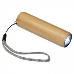 Dundee bambusz LED elemlámpa