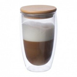 Zakopane duplafalú üveg pohár, 500 ml