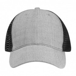 Hálós baseball sapka, 6 panel