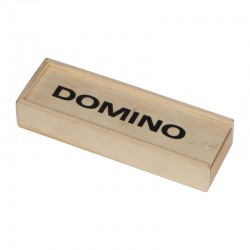 Dominós játék fából
