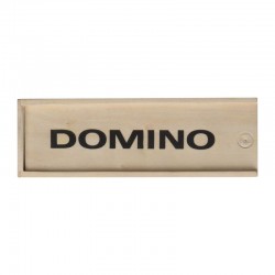 Dominós játék fából