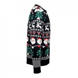 SHAMIS LARGE Karácsonyi LED-es pulóver L/XL