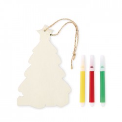 COLORTREE Karácsonyfadísz kifestő szett