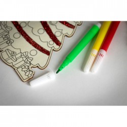 COLORTREE Karácsonyfadísz kifestő szett