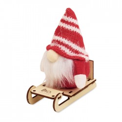 FROSTY SLEIGH Manó fa szánon