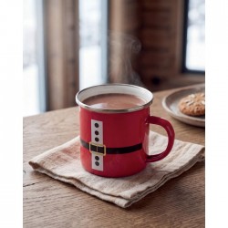 SANTAMEL Mikulás zománc bögre 300ml