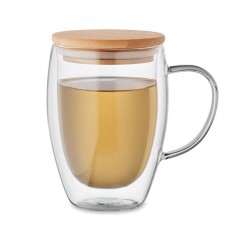 TIROL Duplafalú boroszilikát 350 ml
