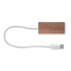 UBAH 4 portos USB hub, 27,5cm kábel