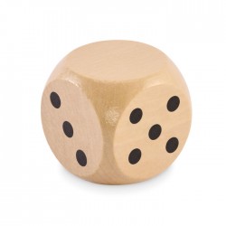 DADO Schima fa dobókocka 5 cm