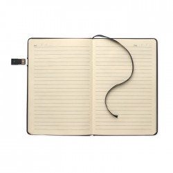 USBNOTE A5 notesz, integrált pendrive