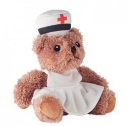 NURSE Plüss mackó nővér