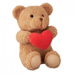 SNUGGLE Plüss mackó szívvel 23 cm