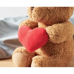 SNUGGLE Plüss mackó szívvel 23 cm