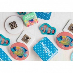 EpoBadge Maxi egyedi epoxy kitűző