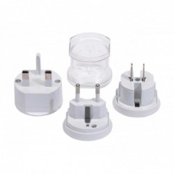 Global utazó adapter, fehér