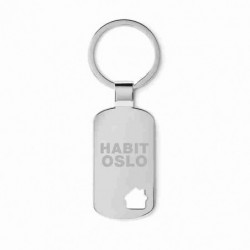 HOUSE KEY Kulcstartó ház díszítéssel