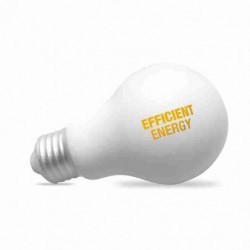 LIGHT PU villanykörte stresszlabda