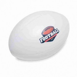 MADERA Rugby labda alakú stesszlabda