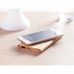 Bambusz vez. nélküli powerbank