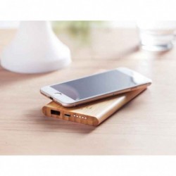 Bambusz vez. nélküli powerbank