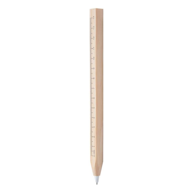 ballpoint pen with ruler