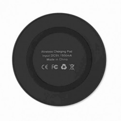 WIRELESS PLATO Kerek vezeték nélküli töltő